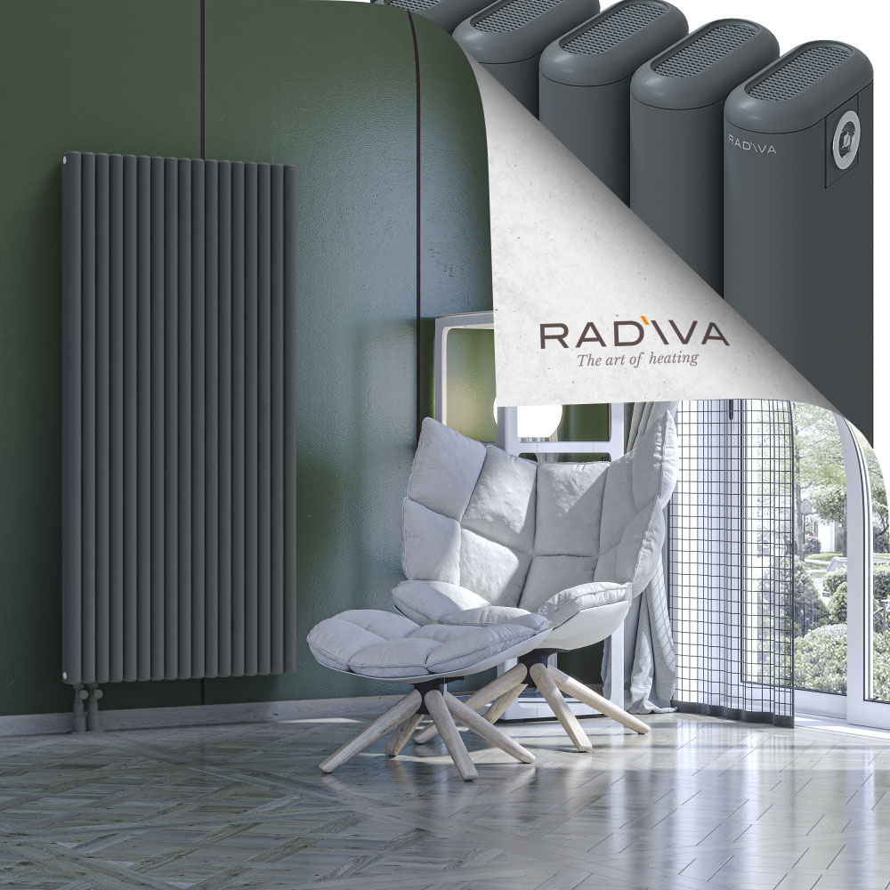 Kotto Radiateur En Aluminium 1600x761 Anthracite - 3