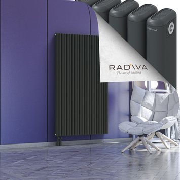 Kotto Radiateur En Aluminium 1600x941 Anthracite Foncé Bas à gauche 50mm