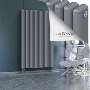 Kotto Radiateur En Aluminium 1800x1166 Gris Bas à gauche 50mm