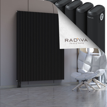 Kotto Radiateur En Aluminium 1800x1391 Noir Bas à gauche 50mm