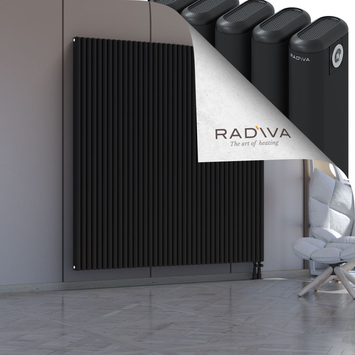 Kotto Radiateur En Aluminium 1800x1751 Noir Bas à droite 50mm