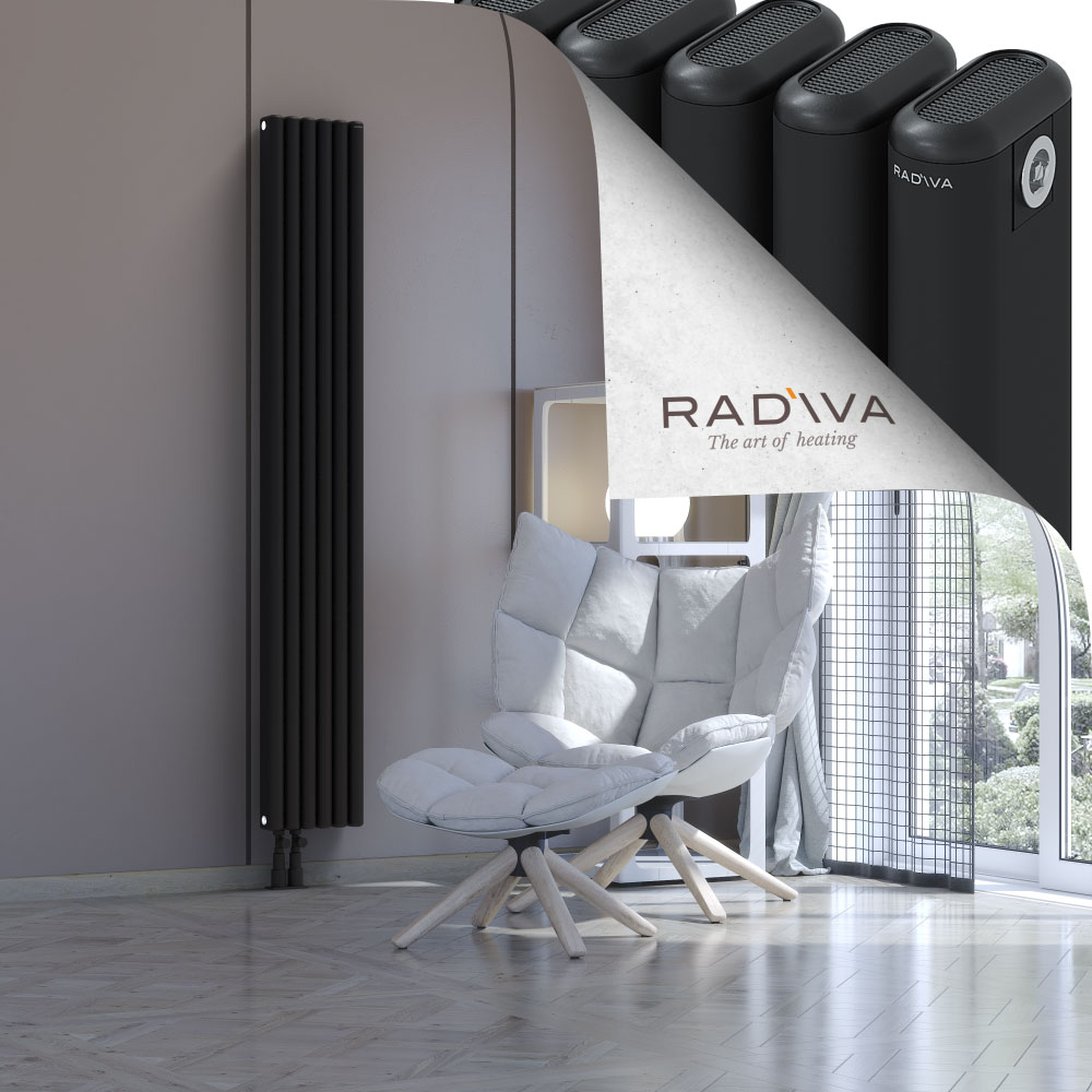 Kotto Radiateur En Aluminium 1800x266 Noir - 3