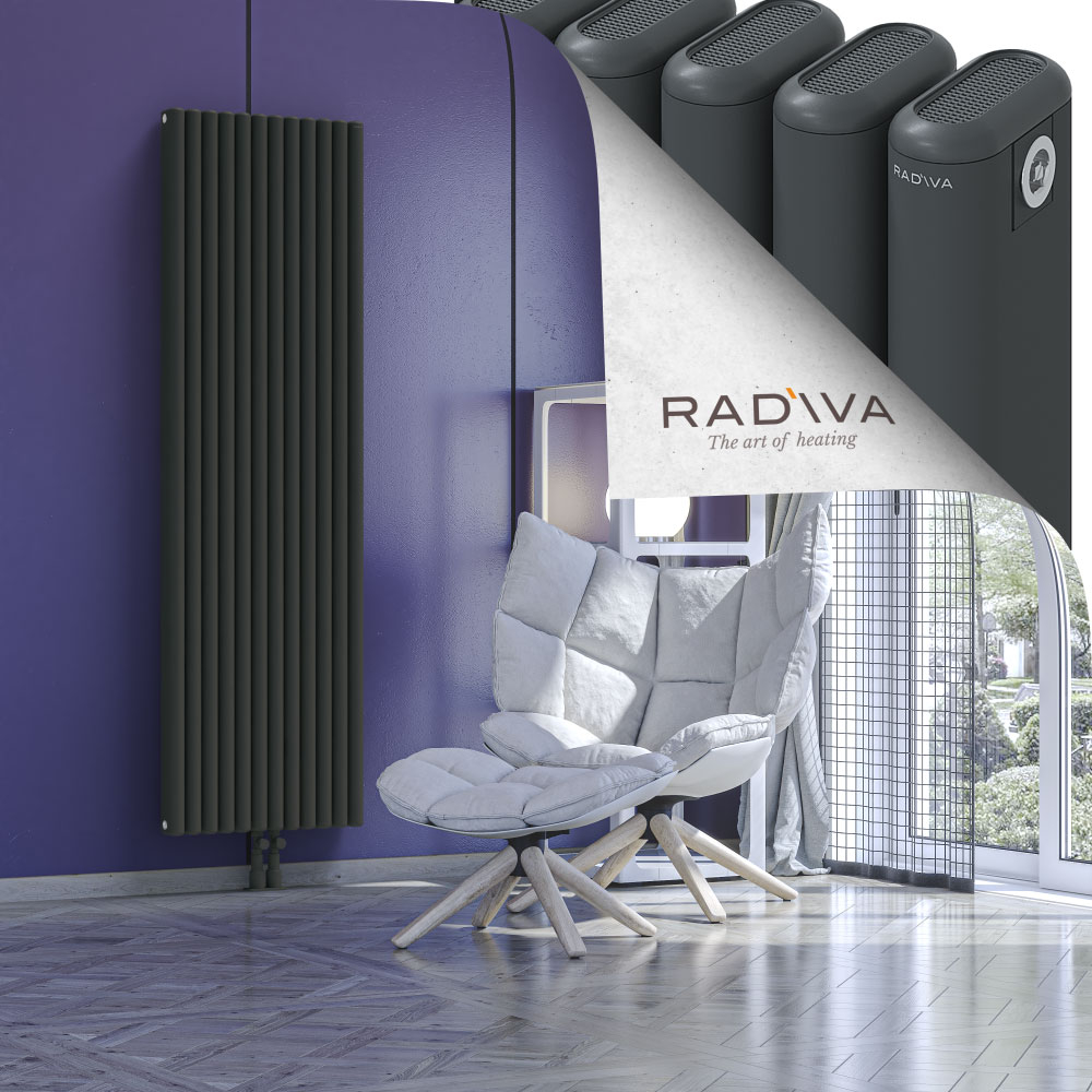 Kotto Radiateur En Aluminium 1800x536 Anthracite Foncé - 2