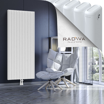 Kotto Radiateur En Aluminium 1800x761 Blanc Bas Milieu 50mm