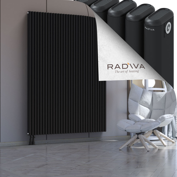 Kotto Radiateur En Aluminium 1900x1391 Noir Bas à gauche 50mm