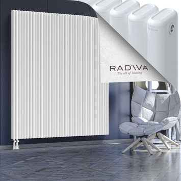 Kotto Radiateur En Aluminium 1900x1661 Blanc Bas à gauche 50mm