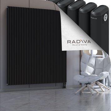 Kotto Radiateur En Aluminium 1900x1661 Noir Bas à droite 50mm