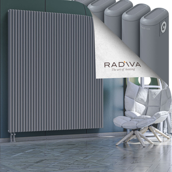 Kotto Radiateur En Aluminium 1900x1706 Gris Bas à gauche 50mm