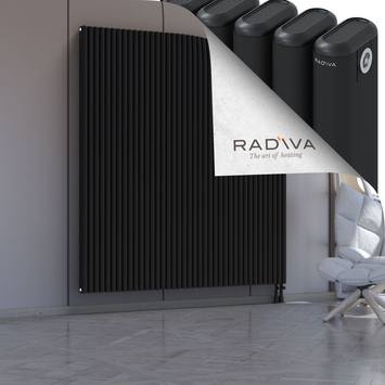 Kotto Radiateur En Aluminium 1900x1751 Noir Bas à droite 50mm