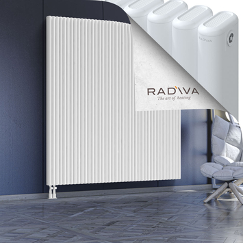 Kotto Radiateur En Aluminium 1900x1796 Blanc Bas à gauche 50mm