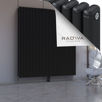 Kotto Radiateur En Aluminium 1900x1841 Noir Bas Milieu 50mm