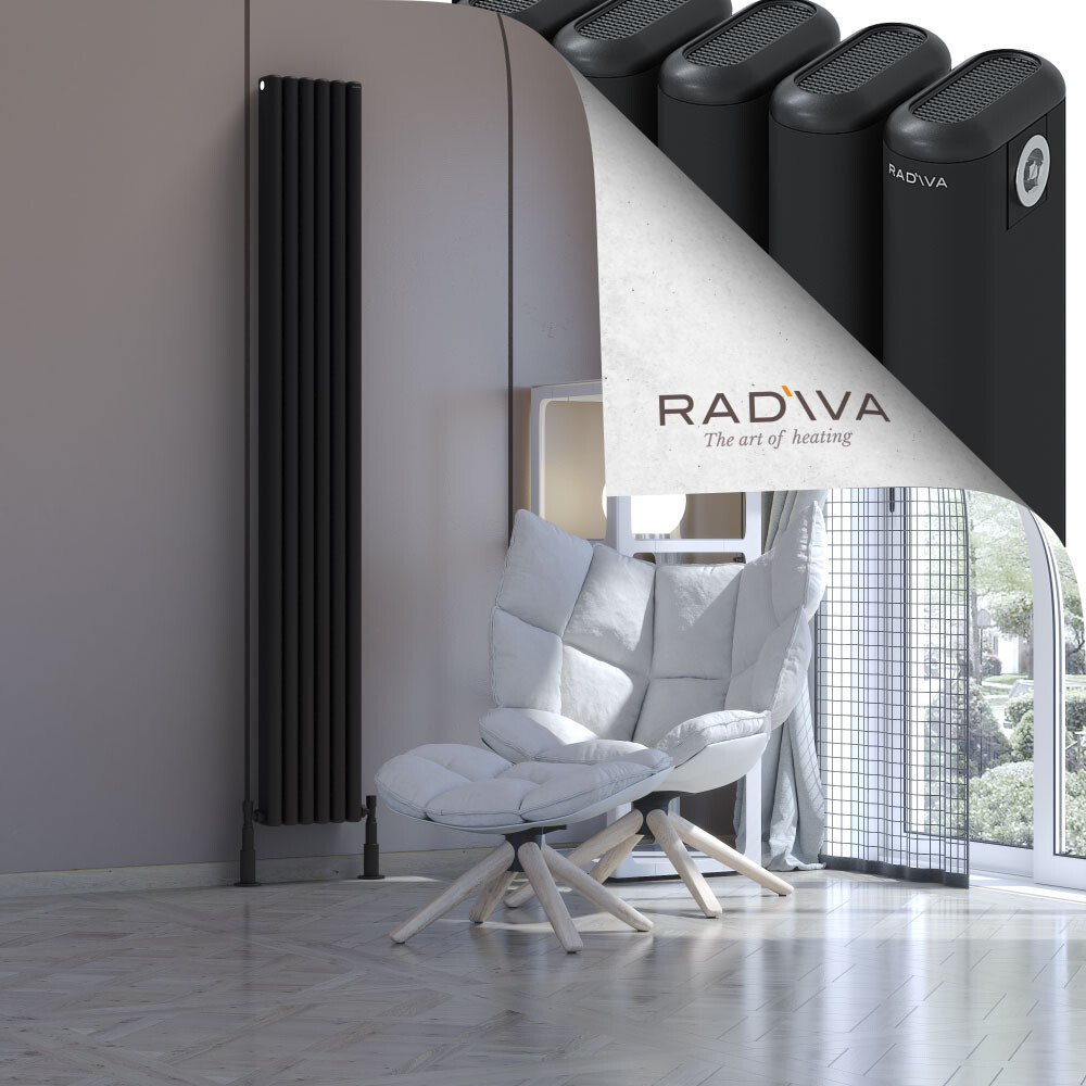 Kotto Radiateur En Aluminium 1900x266 Noir - 1