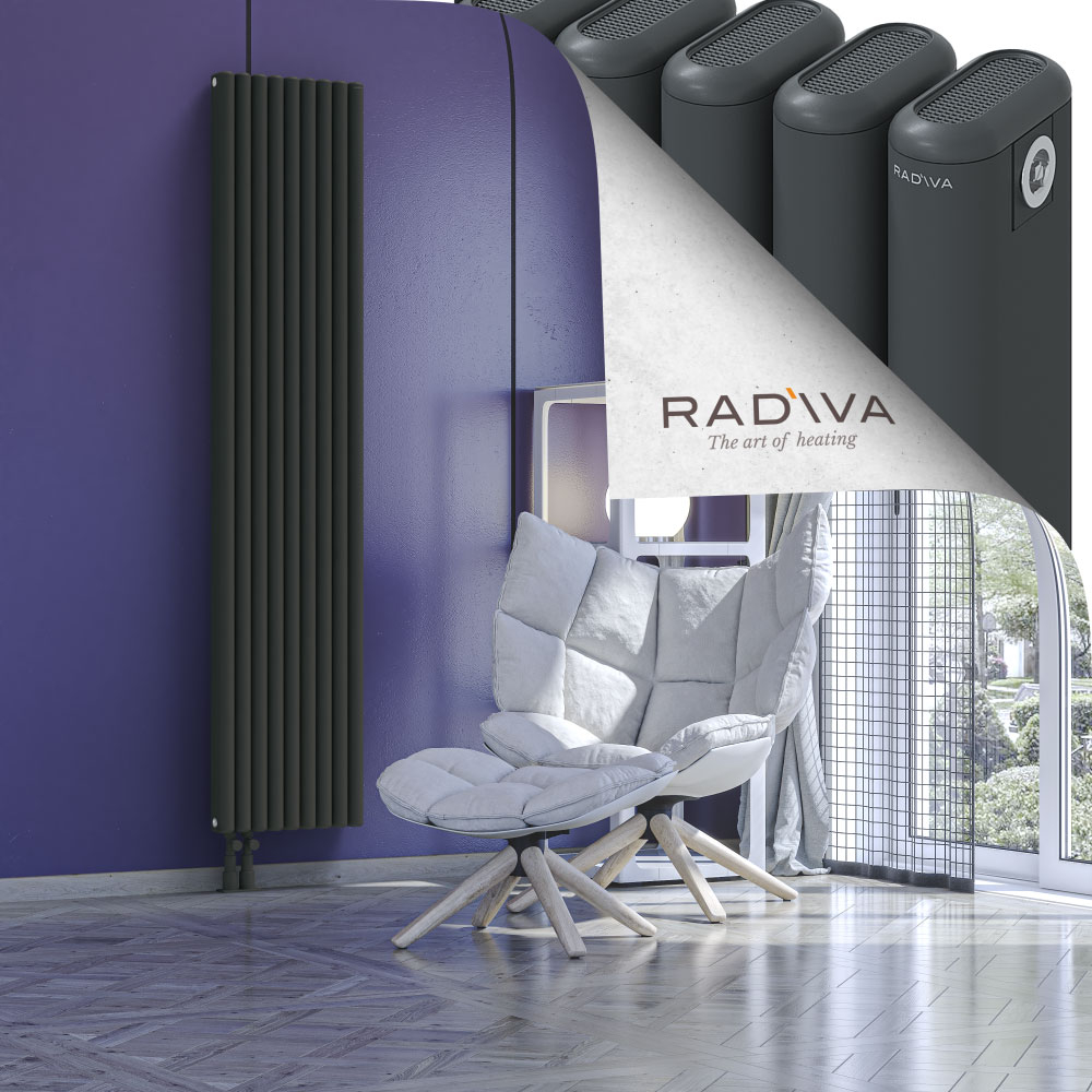 Kotto Radiateur En Aluminium 1900x401 Anthracite Foncé - 3