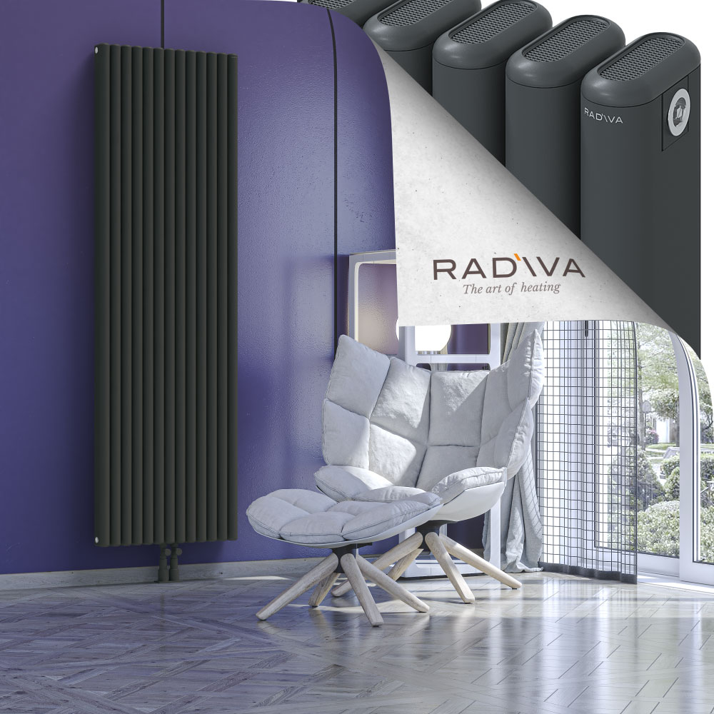 Kotto Radiateur En Aluminium 1900x581 Anthracite Foncé - 2