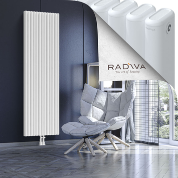 Kotto Radiateur En Aluminium 1900x581 Blanc Bas Milieu 50mm