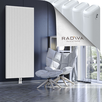 Kotto Radiateur En Aluminium 1900x806 Blanc Bas Milieu 50mm