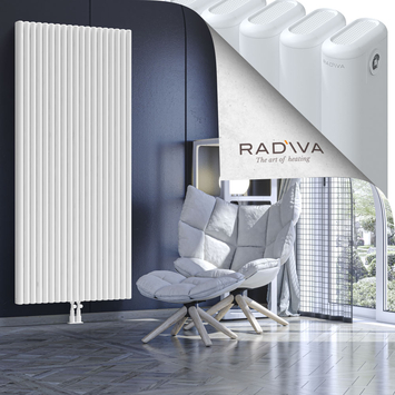 Kotto Radiateur En Aluminium 1900x851 Blanc Bas Milieu 50mm