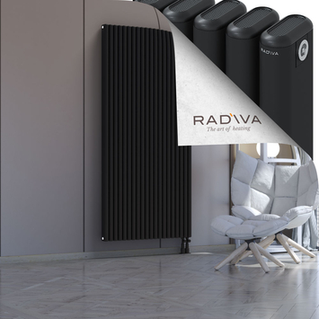 Kotto Radiateur En Aluminium 1900x896 Noir Bas à droite 50mm