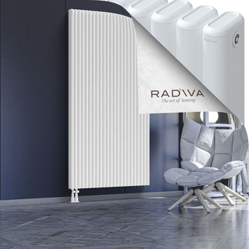 Kotto Radiateur En Aluminium 2000x1031 Blanc Bas à gauche 50mm