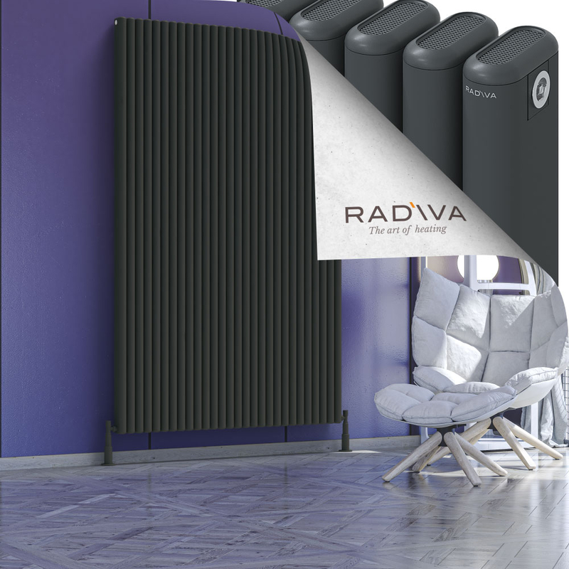 Kotto Radiateur En Aluminium 2000x1256 Anthracite Foncé 