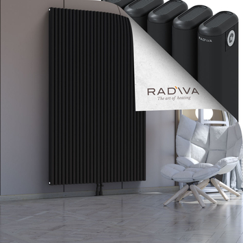 Kotto Radiateur En Aluminium 2000x1256 Noir Bas Milieu 50mm