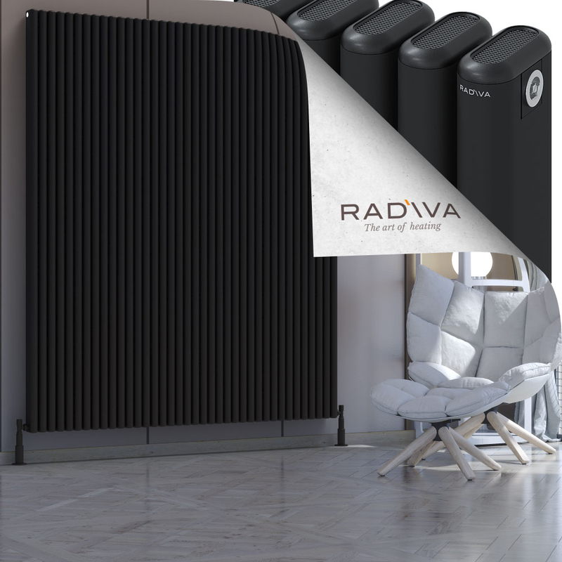 Kotto Radiateur En Aluminium 2000x1706 Noir 