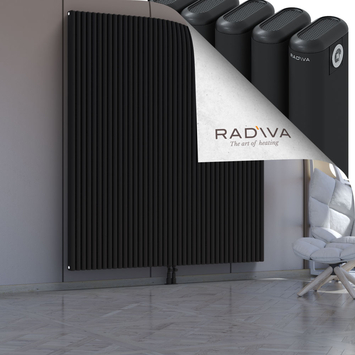 Kotto Radiateur En Aluminium 2000x1796 Noir Bas Milieu 50mm