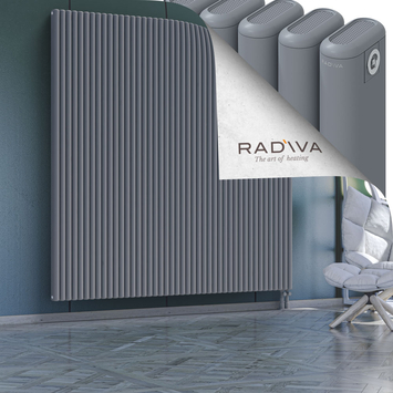 Kotto Radiateur En Aluminium 2000x1976 Gris Bas à droite 50mm