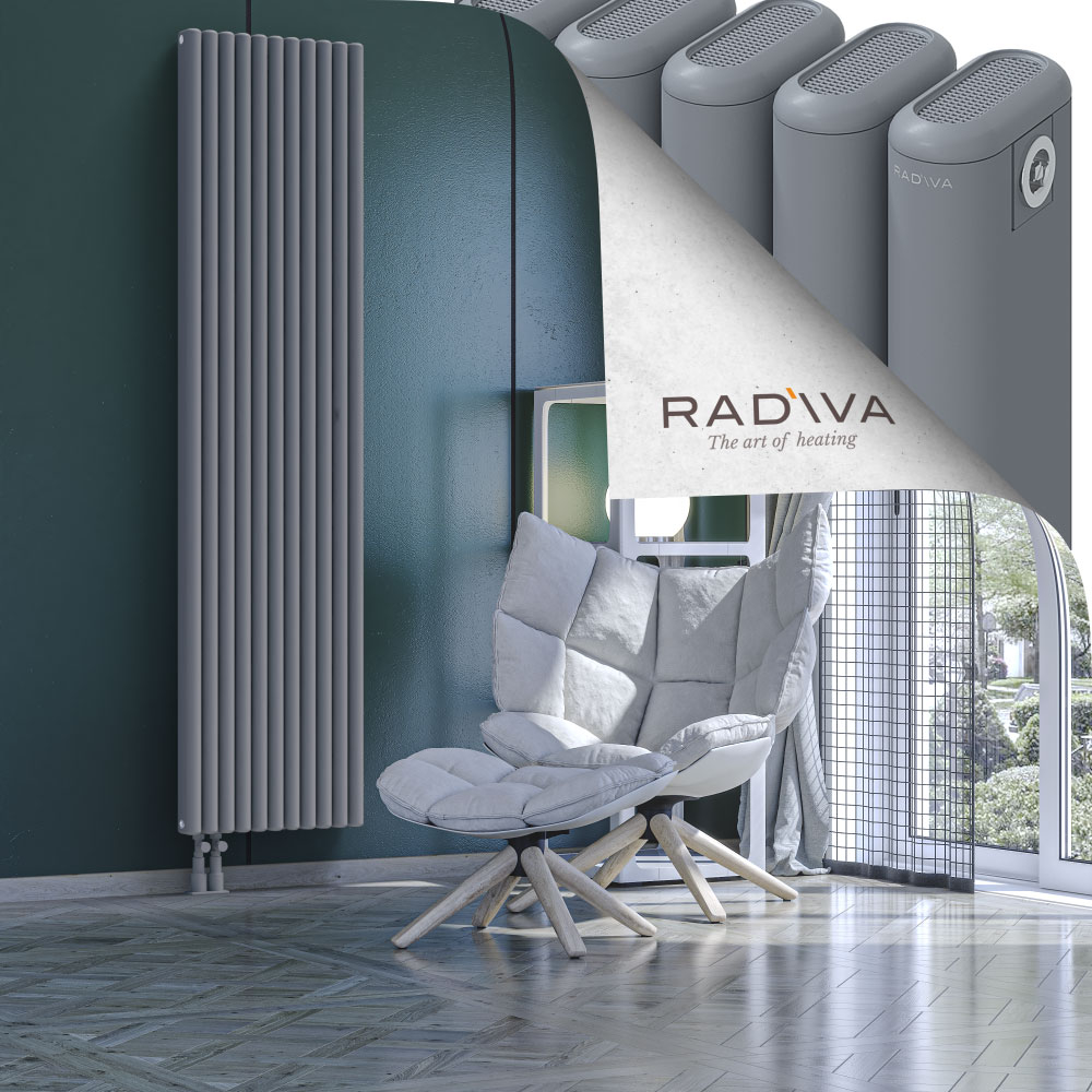 Kotto Radiateur En Aluminium 2000x491 Gris - 3