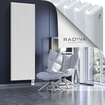 Kotto Radiateur En Aluminium 2000x671 Blanc Bas à droite 50mm