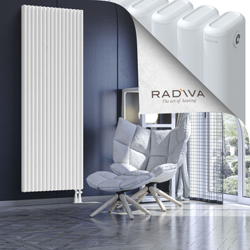 Kotto Radiateur En Aluminium 2000x716 Blanc Bas à droite 50mm