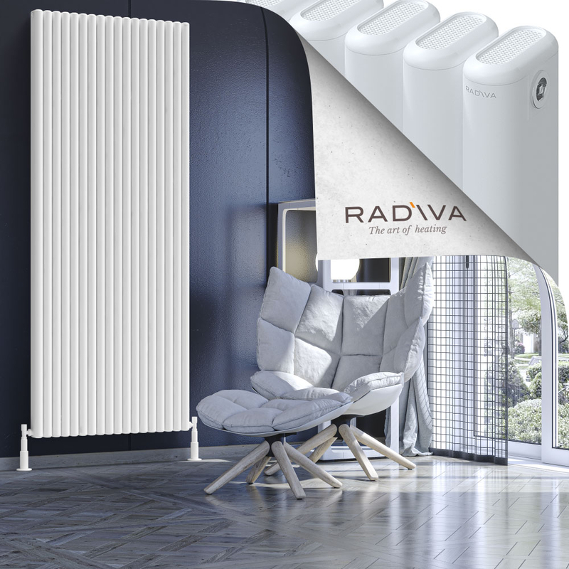 Kotto Radiateur En Aluminium 2000x806 Blanc 