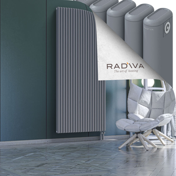 Kotto Radiateur En Aluminium 2000x896 Gris Bas à droite 50mm