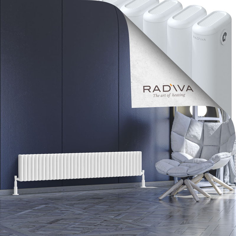 Kotto Radiateur En Aluminium 300x1616 Blanc 