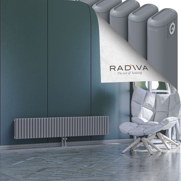 Kotto Radiateur En Aluminium 300x1616 Gris Bas Milieu 50mm