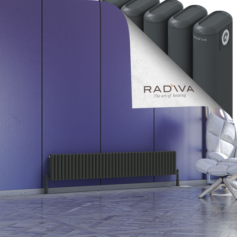 Kotto Radiateur En Aluminium 300x1751 Anthracite Foncé 