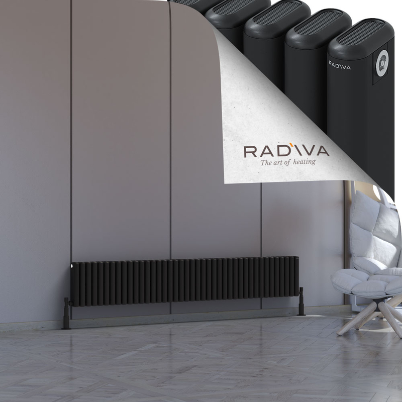 Kotto Radiateur En Aluminium 300x1841 Noir 