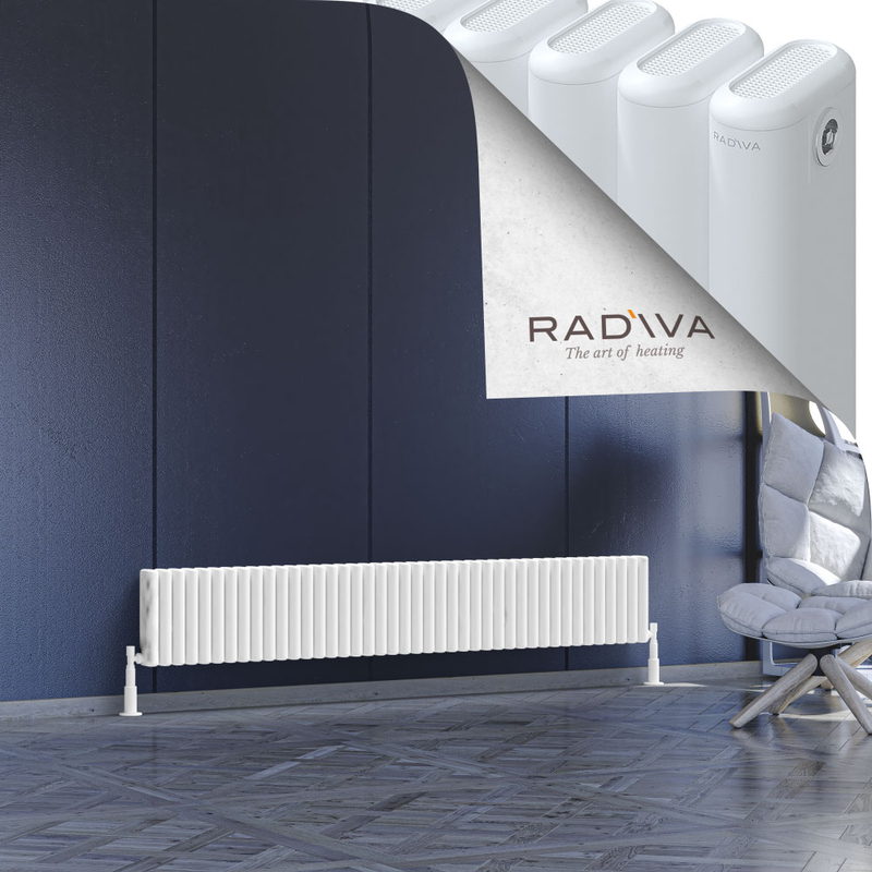 Kotto Radiateur En Aluminium 300x1886 Blanc 