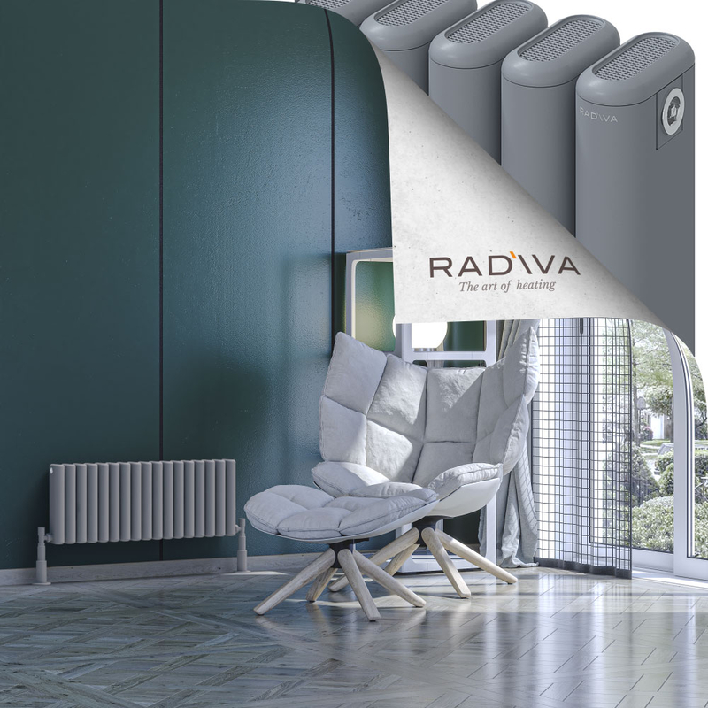 Kotto Radiateur En Aluminium 300x761 Gris 