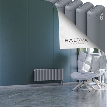 Kotto Radiateur En Aluminium 300x896 Gris Bas à droite 50mm