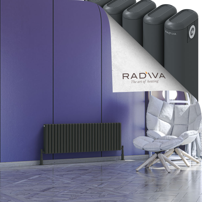 Kotto Radiateur En Aluminium 400x1211 Anthracite Foncé 