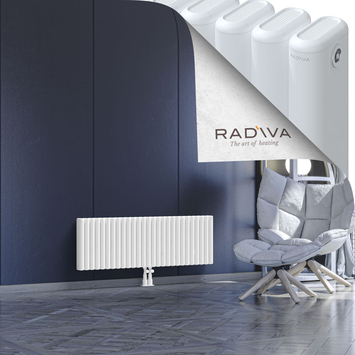 Kotto Radiateur En Aluminium 400x1211 Blanc Bas Milieu 50mm