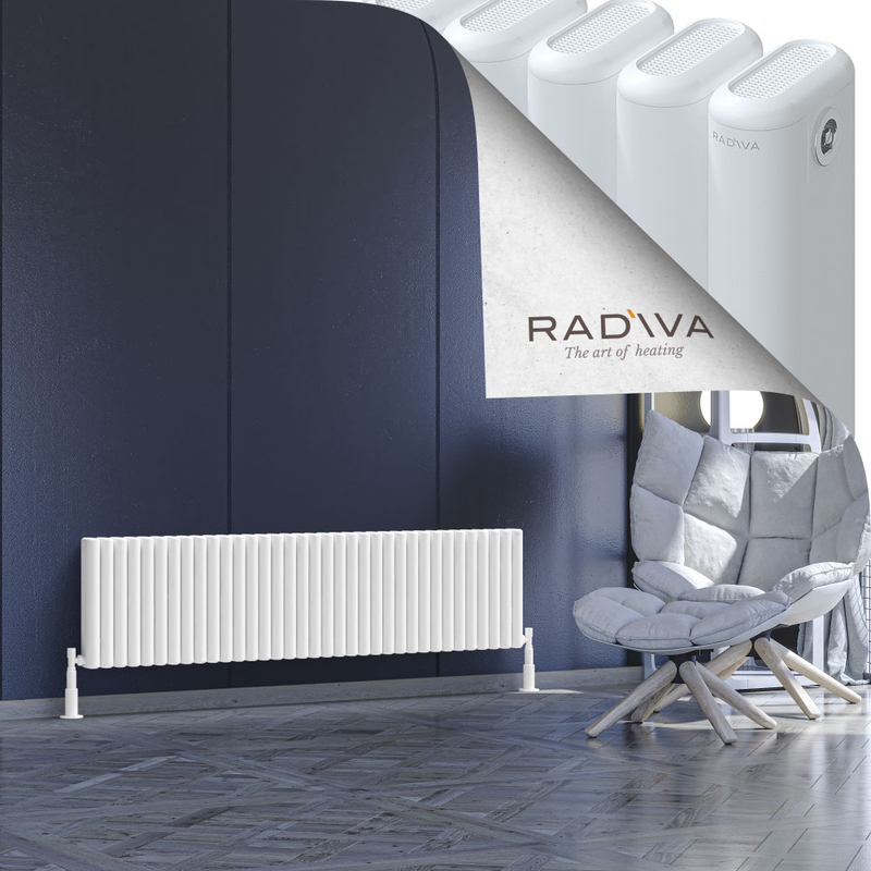 Kotto Radiateur En Aluminium 400x1571 Blanc 