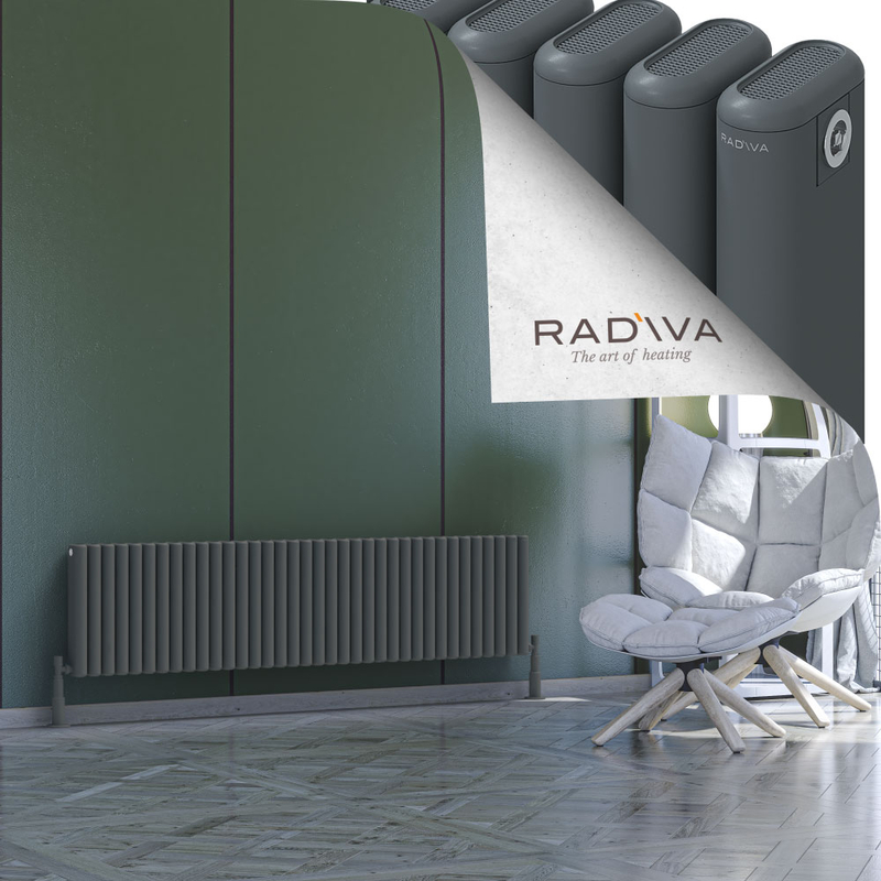 Kotto Radiateur En Aluminium 400x1616 Anthracite 
