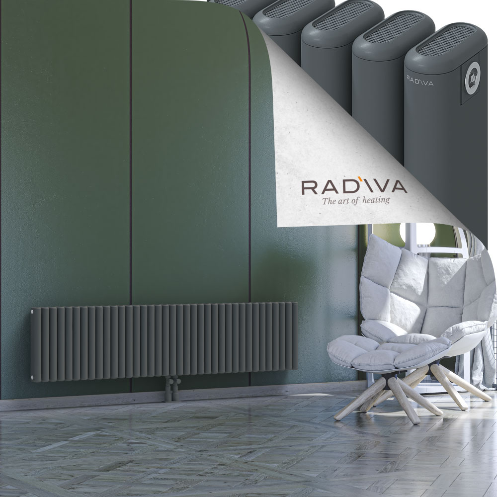 Kotto Radiateur En Aluminium 400x1661 Anthracite - 2