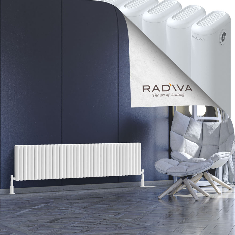 Kotto Radiateur En Aluminium 400x1661 Blanc 