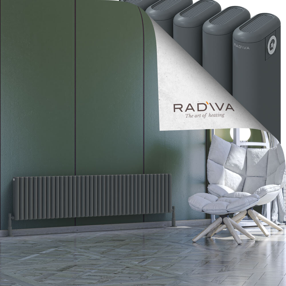 Kotto Radiateur En Aluminium 400x1706 Anthracite - 1