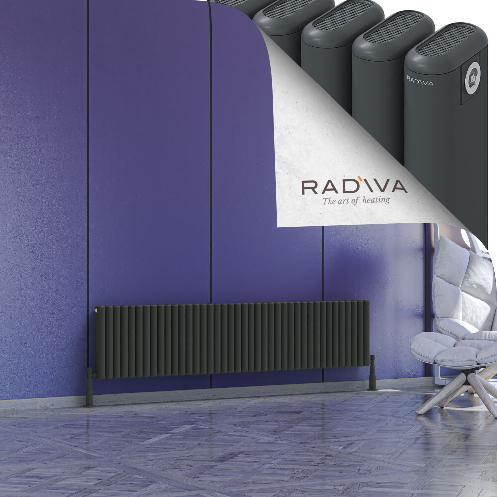 Kotto Radiateur En Aluminium 400x1796 Anthracite Foncé - 1