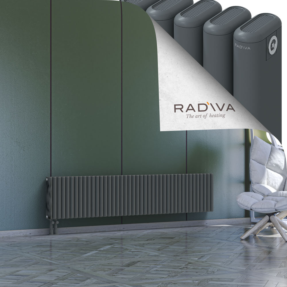 Kotto Radiateur En Aluminium 400x1886 Anthracite - 3