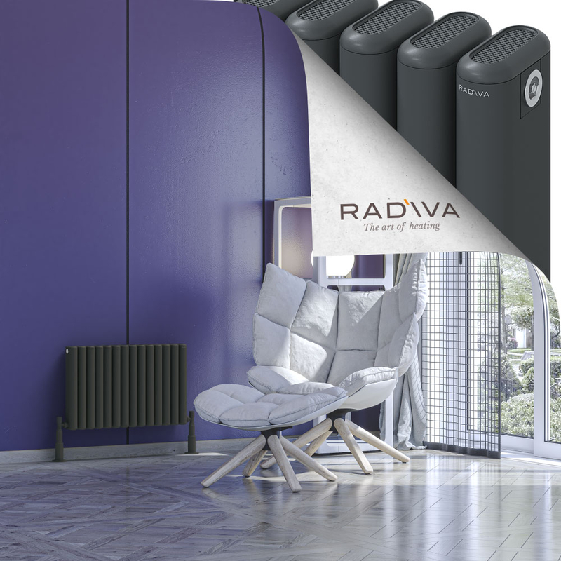 Kotto Radiateur En Aluminium 400x626 Anthracite Foncé 